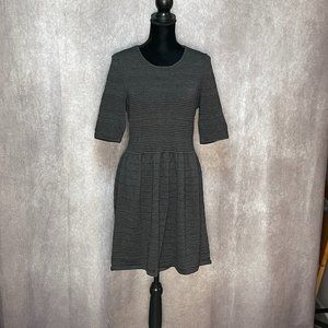 Vince Camuto Women's Textured Gray DRESS~Size Large